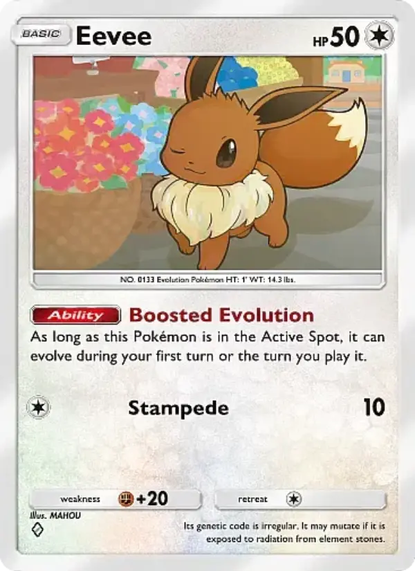Card image of Eevee