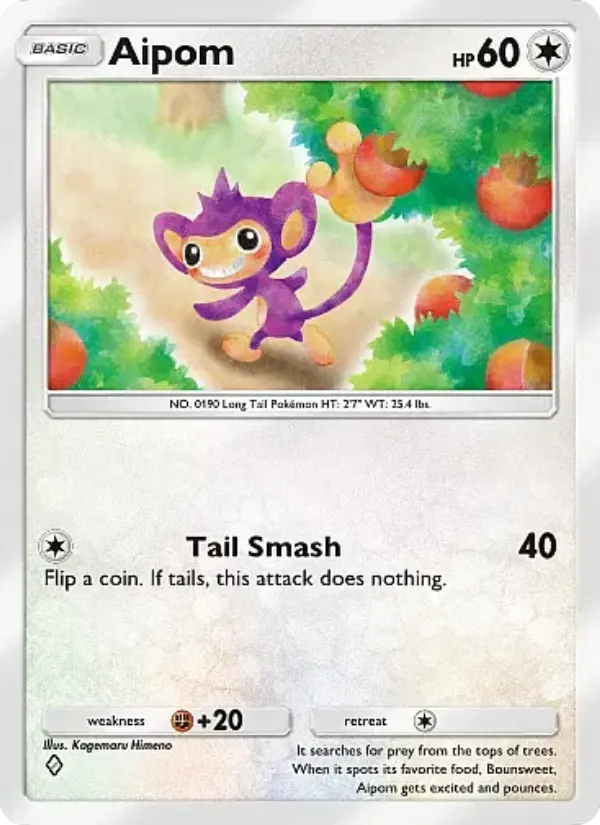 Card image of Aipom