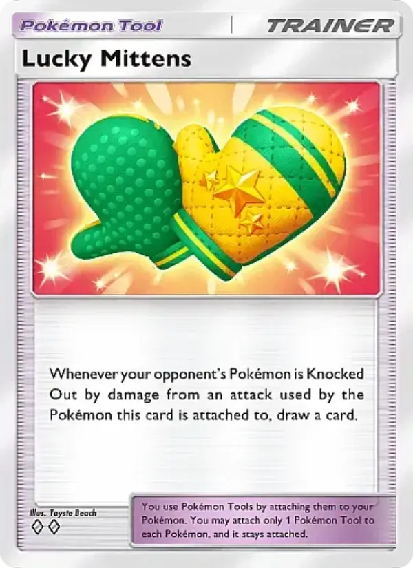 Card image of Lucky Mittens