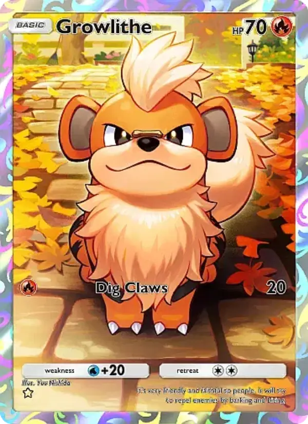 Card image of Growlithe