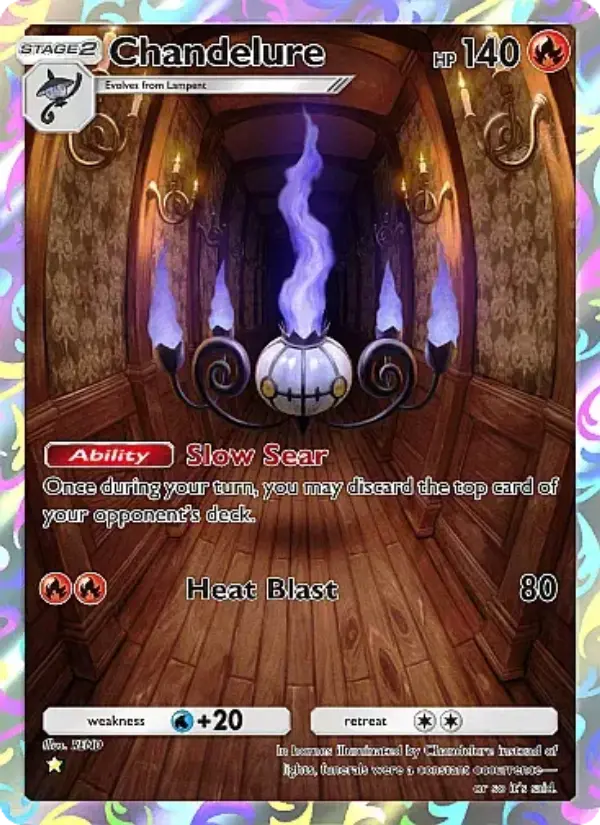 Card image of Chandelure