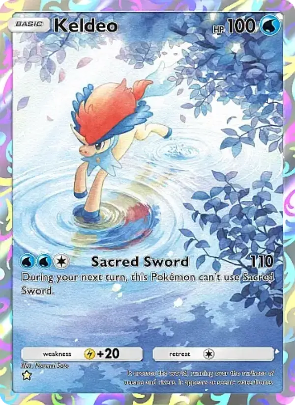 Card image of Keldeo