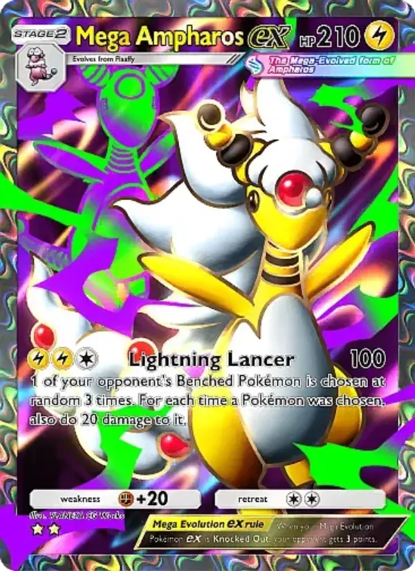 Card image of Mega Ampharos ex