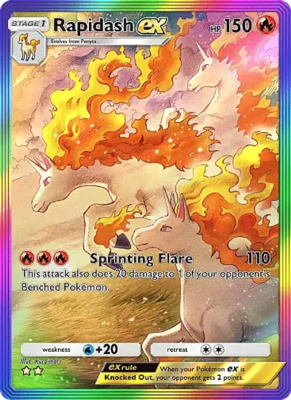 Card image of Rapidash ex