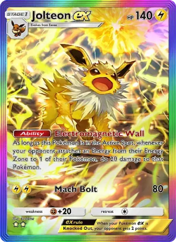 Card image of Jolteon ex