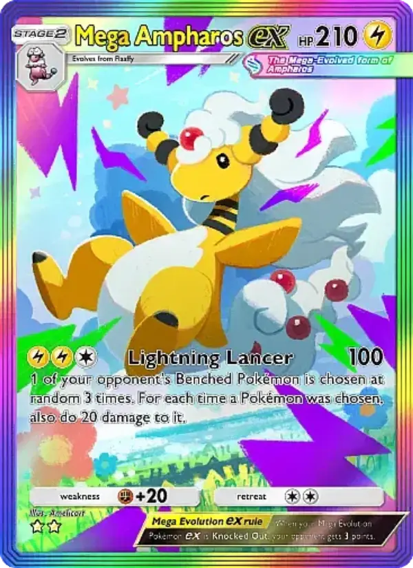 Card image of Mega Ampharos ex