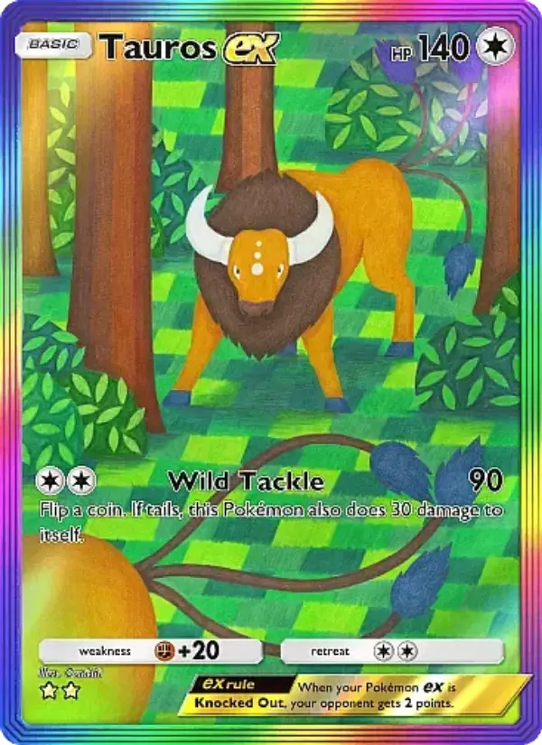 Card image of Tauros ex