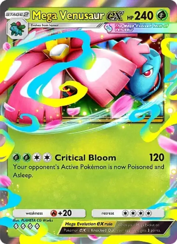 Card image of Mega Venusaur ex