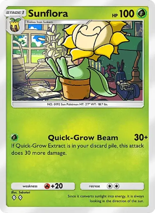 Card image of Sunflora