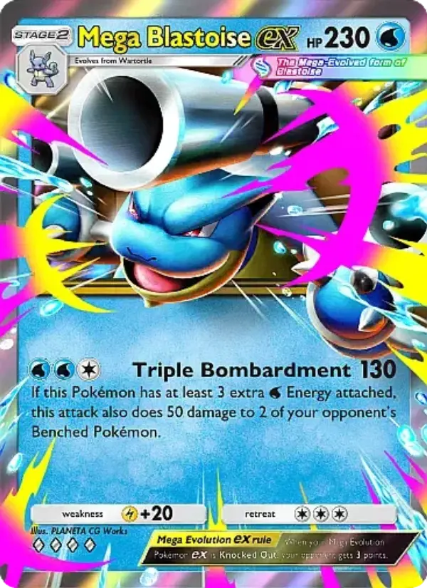 Card image of Mega Blastoise ex
