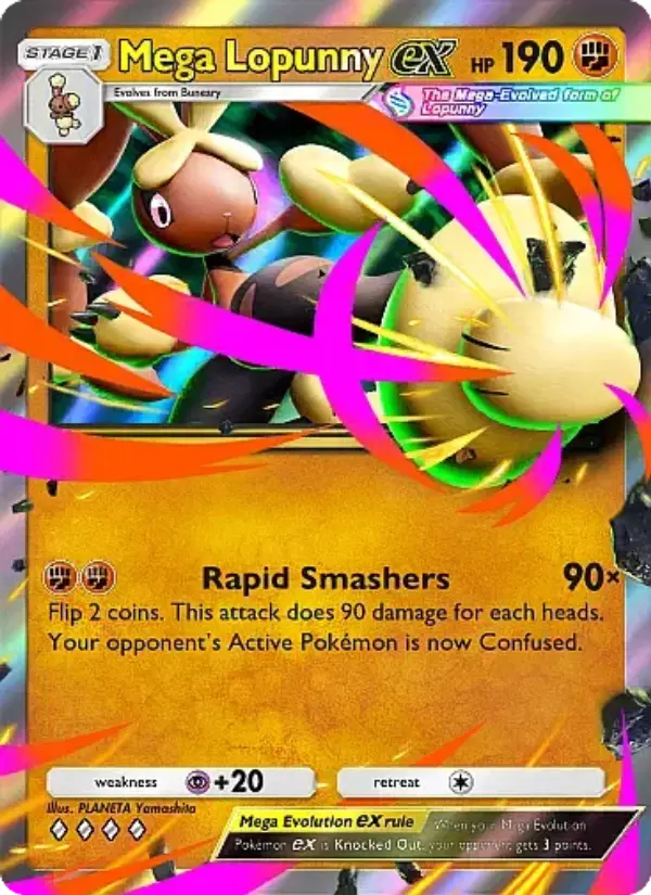 Card image of Mega Lopunny ex