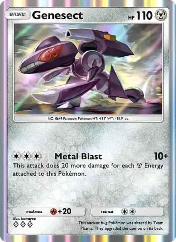 Card image of Genesect