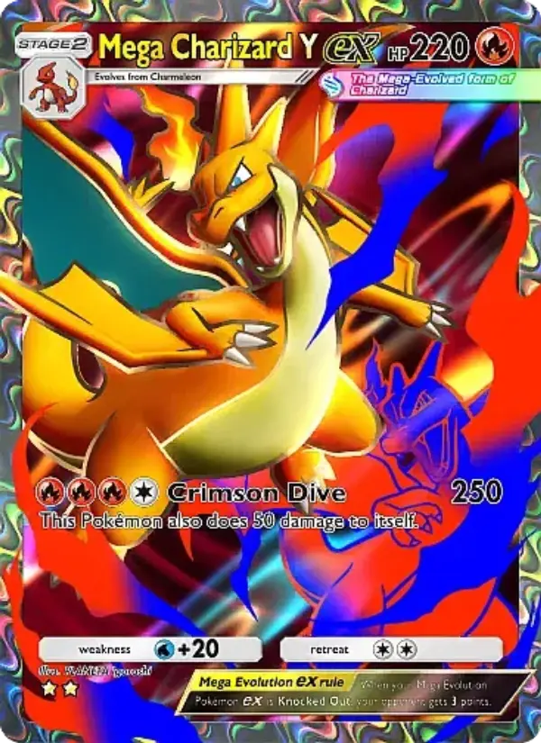Card image of Mega Charizard Y ex
