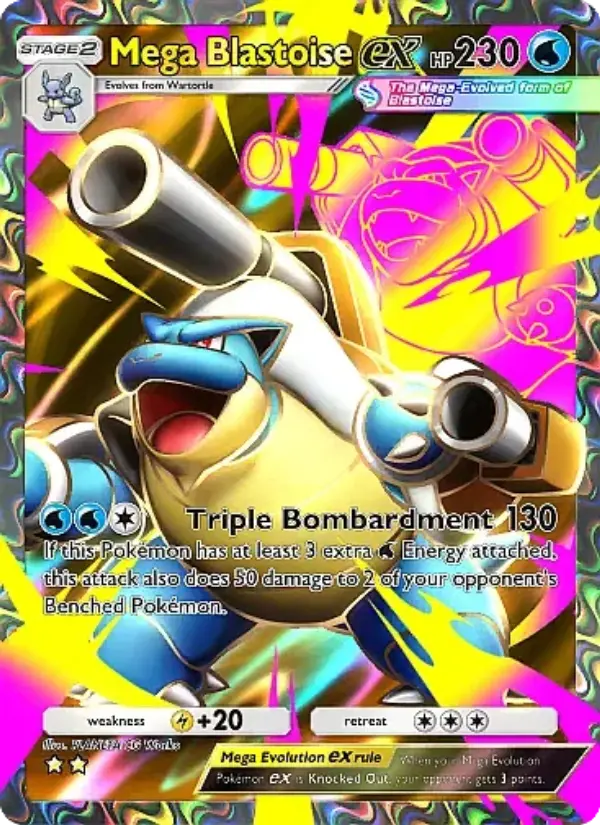 Card image of Mega Blastoise ex