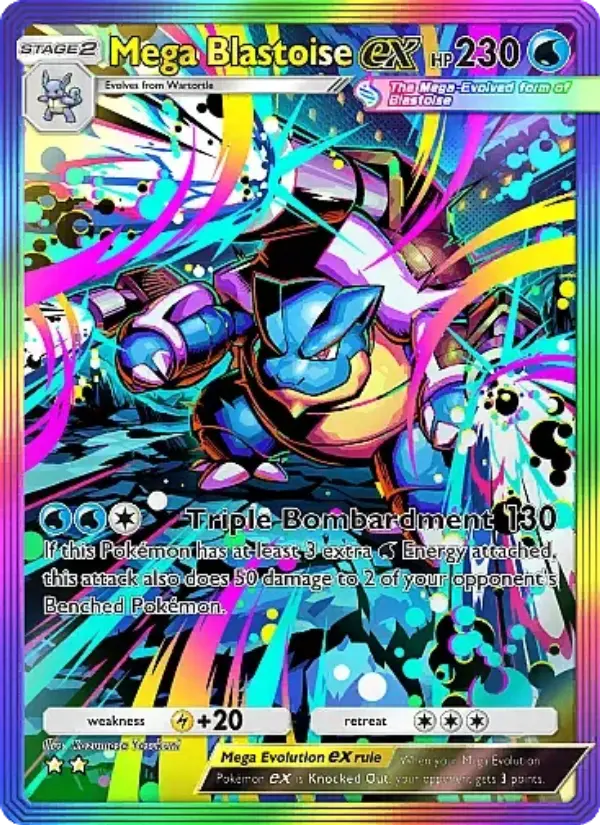 Card image of Mega Blastoise ex
