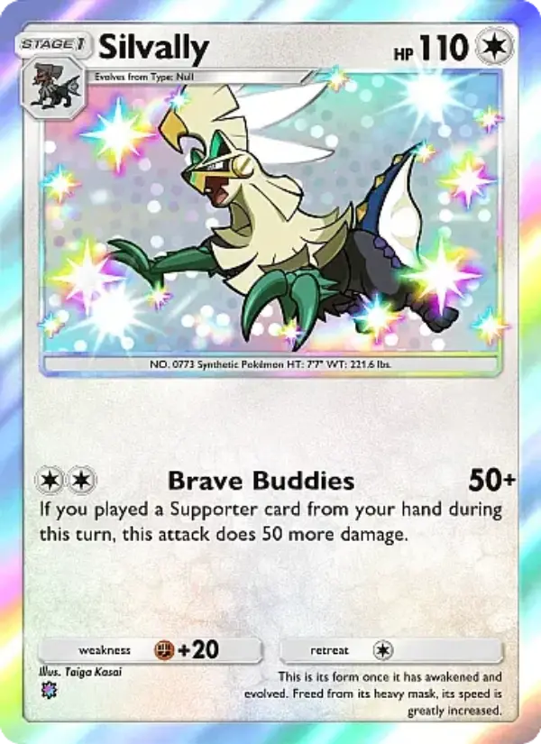 Card image of Silvally