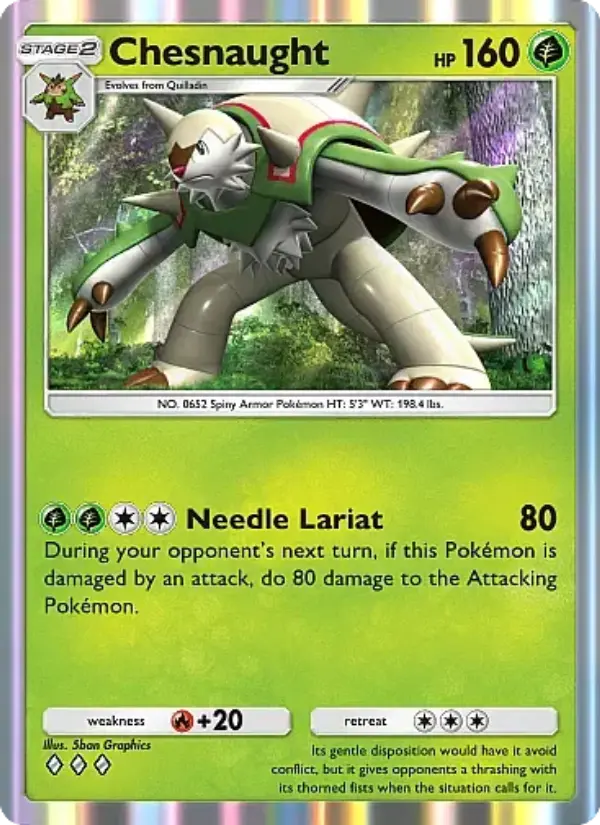 Card image of Chesnaught