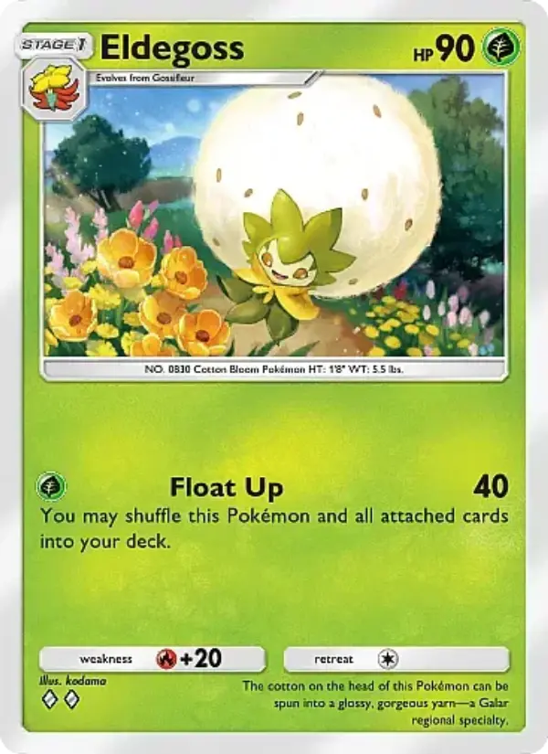 Card image of Eldegoss