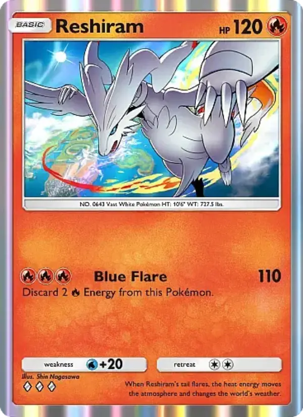 Card image of Reshiram