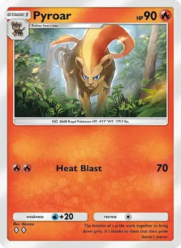Card image of Pyroar