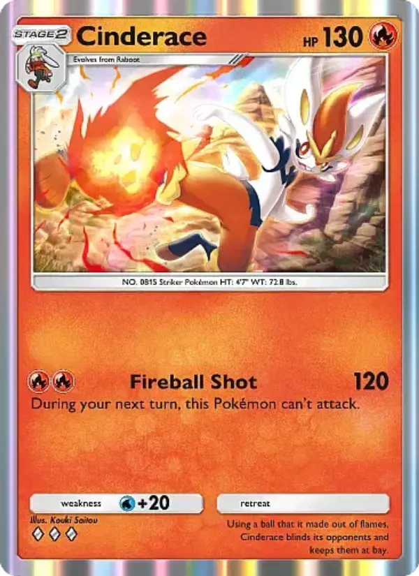 Card image of Cinderace