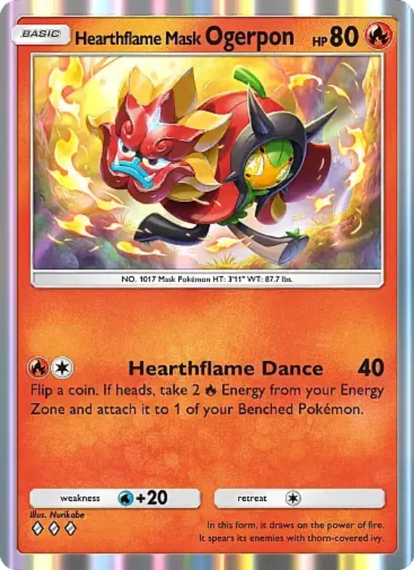 Card image of Hearthflame Mask Ogerpon
