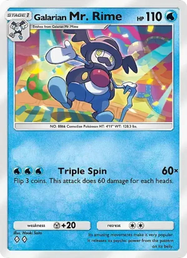 Card image of Galarian Mr. Rime