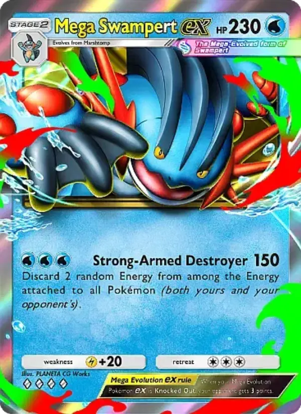 Card image of Mega Swampert ex