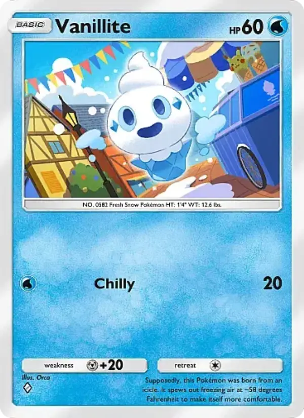 Card image of Vanillite