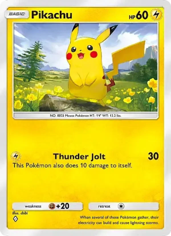 Card image of Pikachu