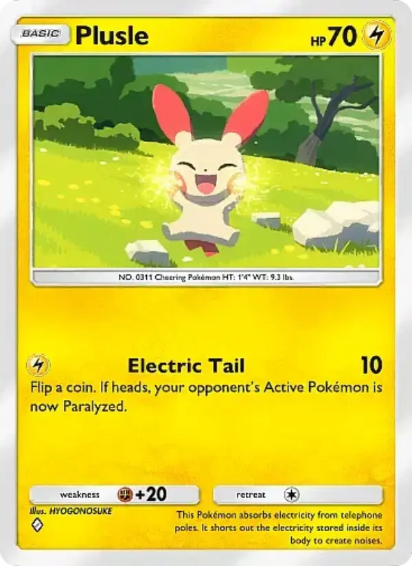 Card image of Plusle