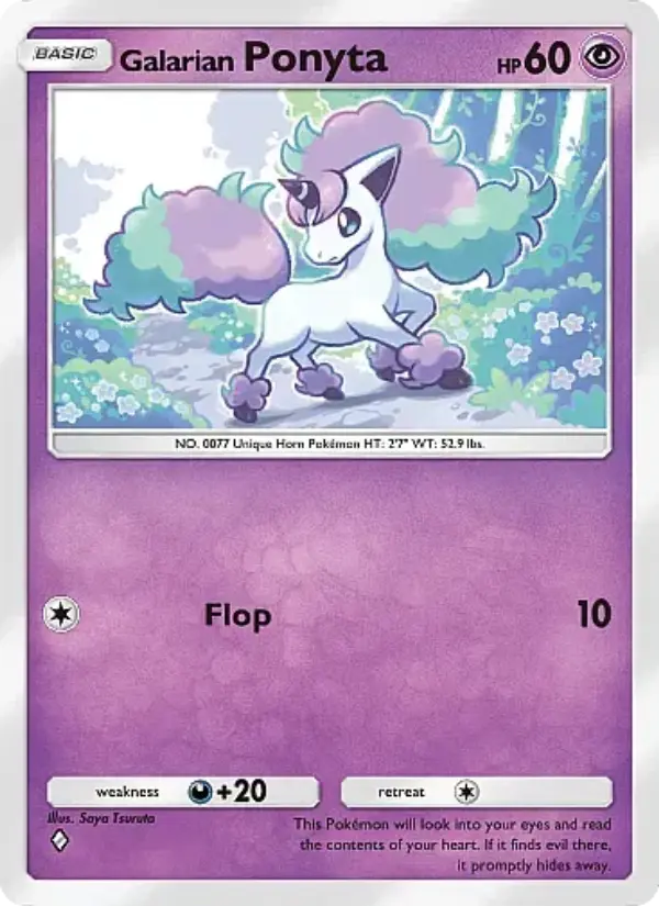 Card image of Galarian Ponyta