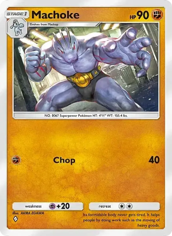 Card image of Machoke