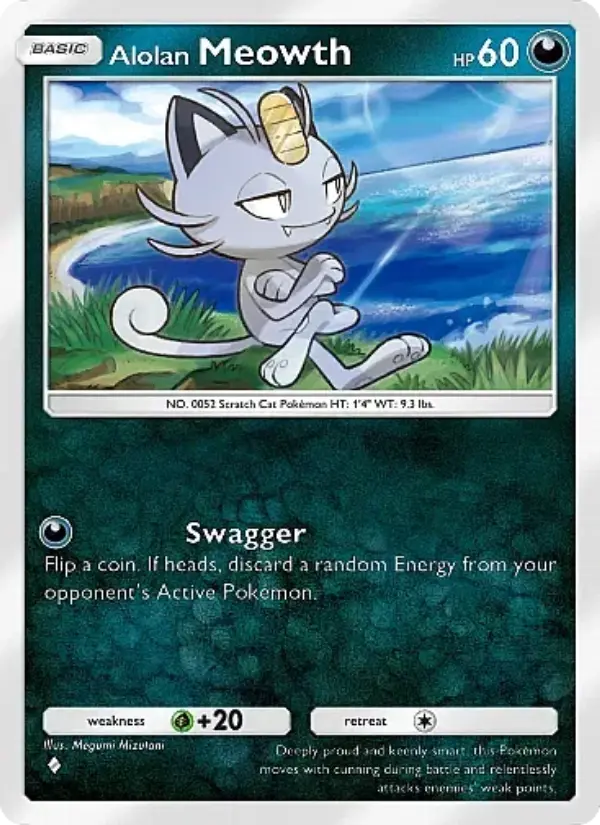 Card image of Alolan Meowth
