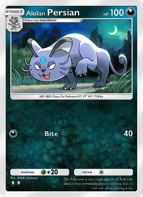 Card image of Alolan Persian