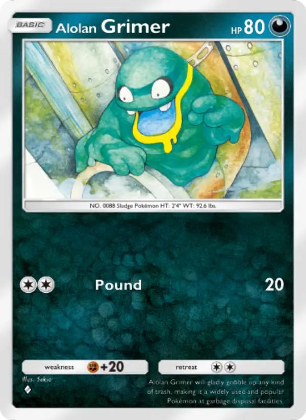 Card image of Alolan Grimer