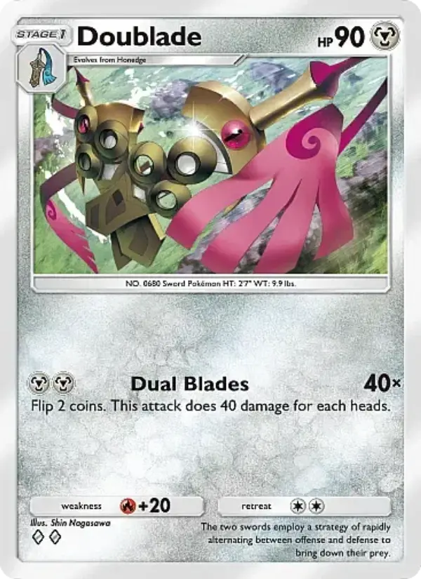 Card image of Doublade