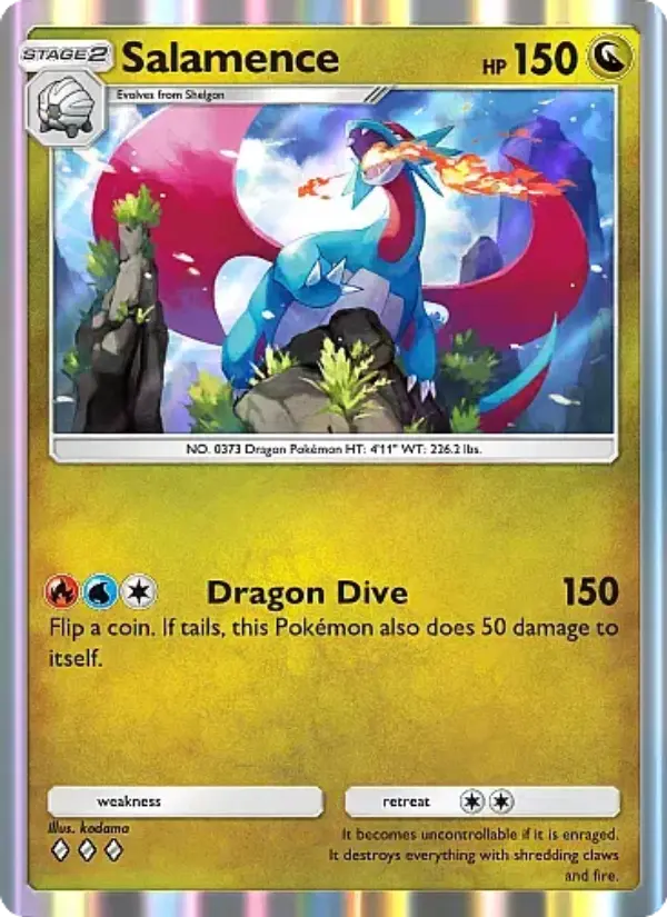 Card image of Salamence