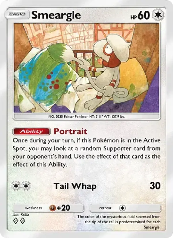Card image of Smeargle