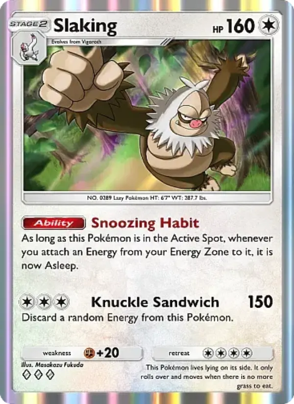 Card image of Slaking