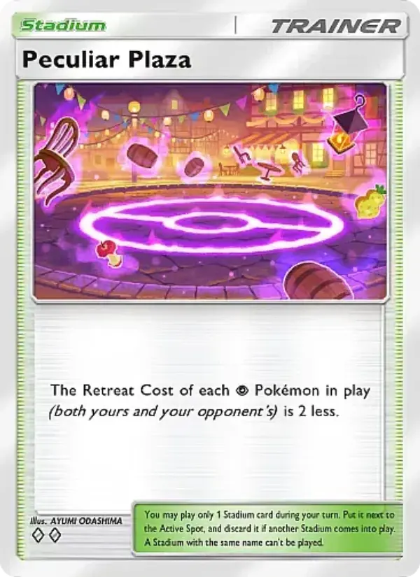 Card image of Peculiar Plaza