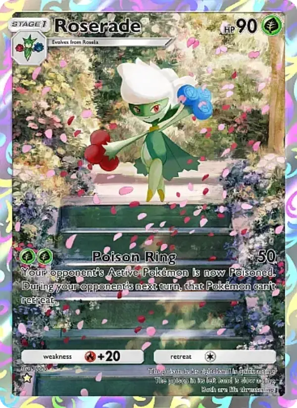 Card image of Roserade