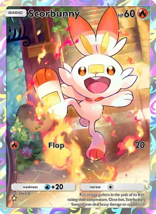 Card image of Scorbunny