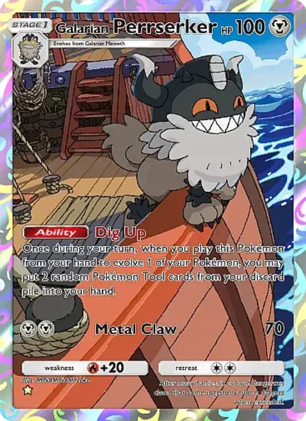 Card image of Galarian Perrserker