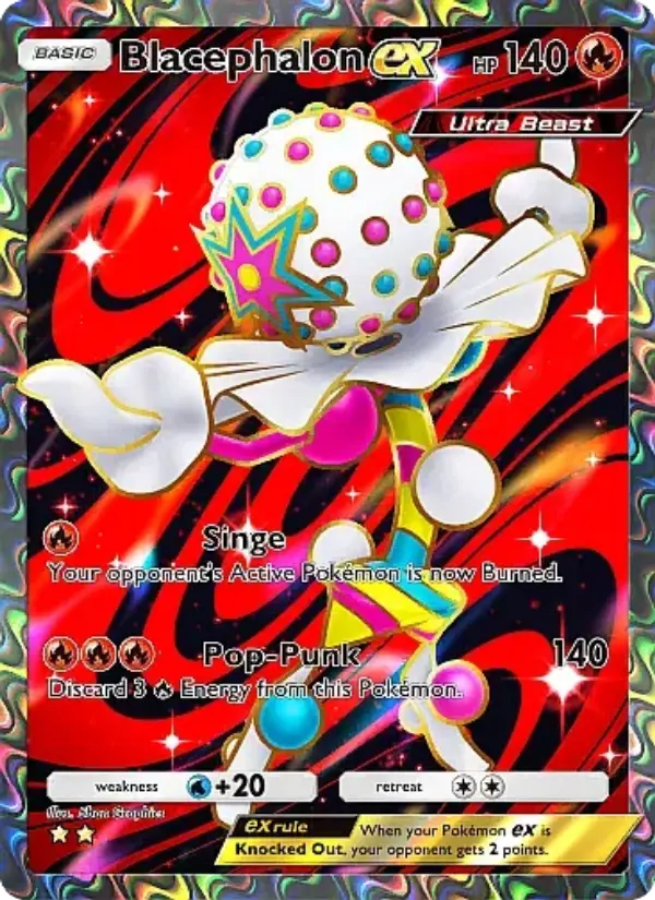 Card image of Blacephalon ex