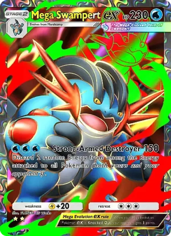 Card image of Mega Swampert ex