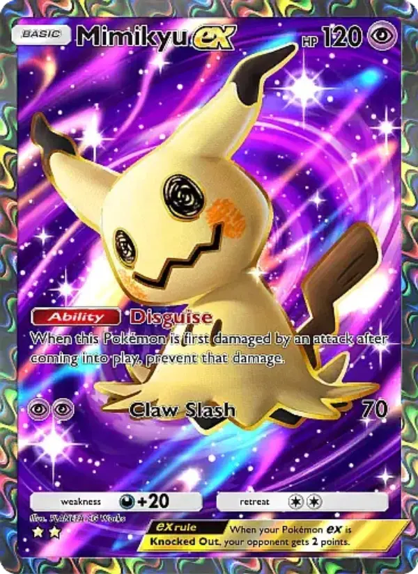 Card image of Mimikyu ex