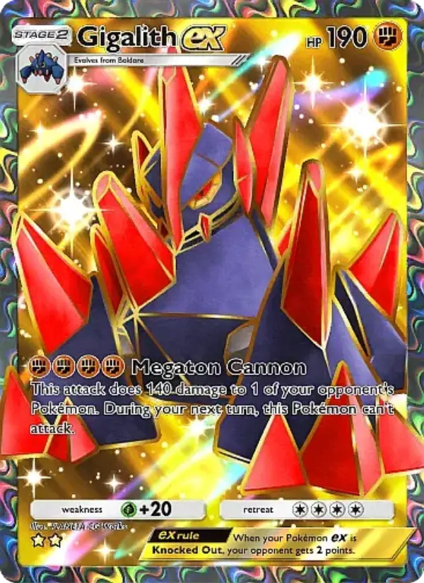 Card image of Gigalith ex