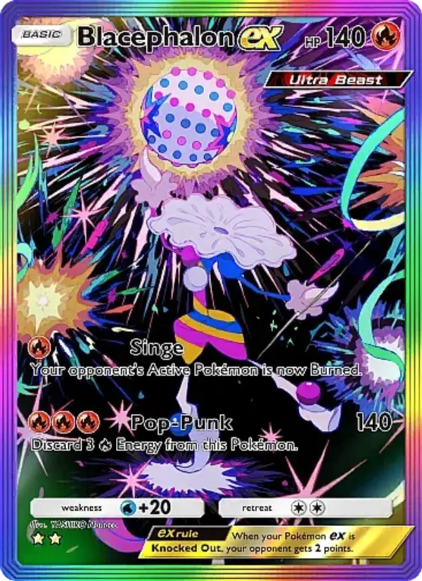 Card image of Blacephalon ex