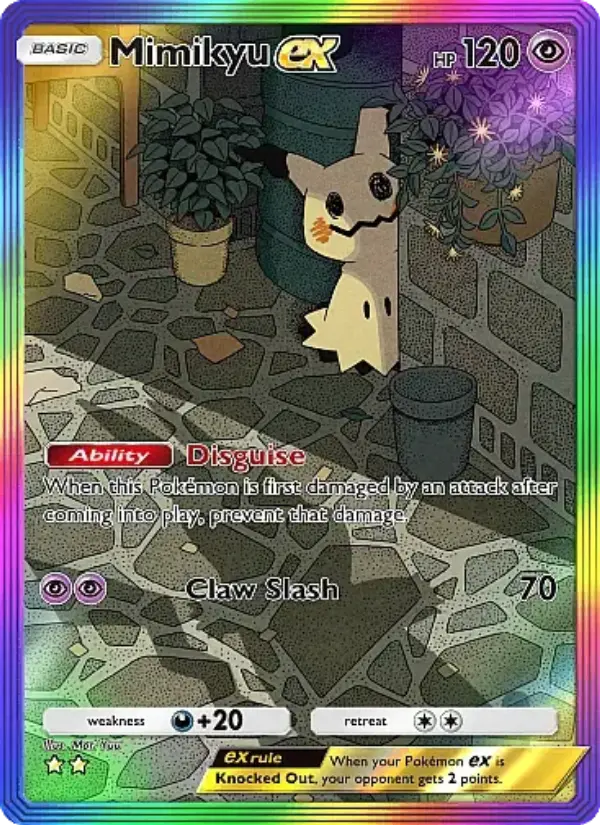 Card image of Mimikyu ex